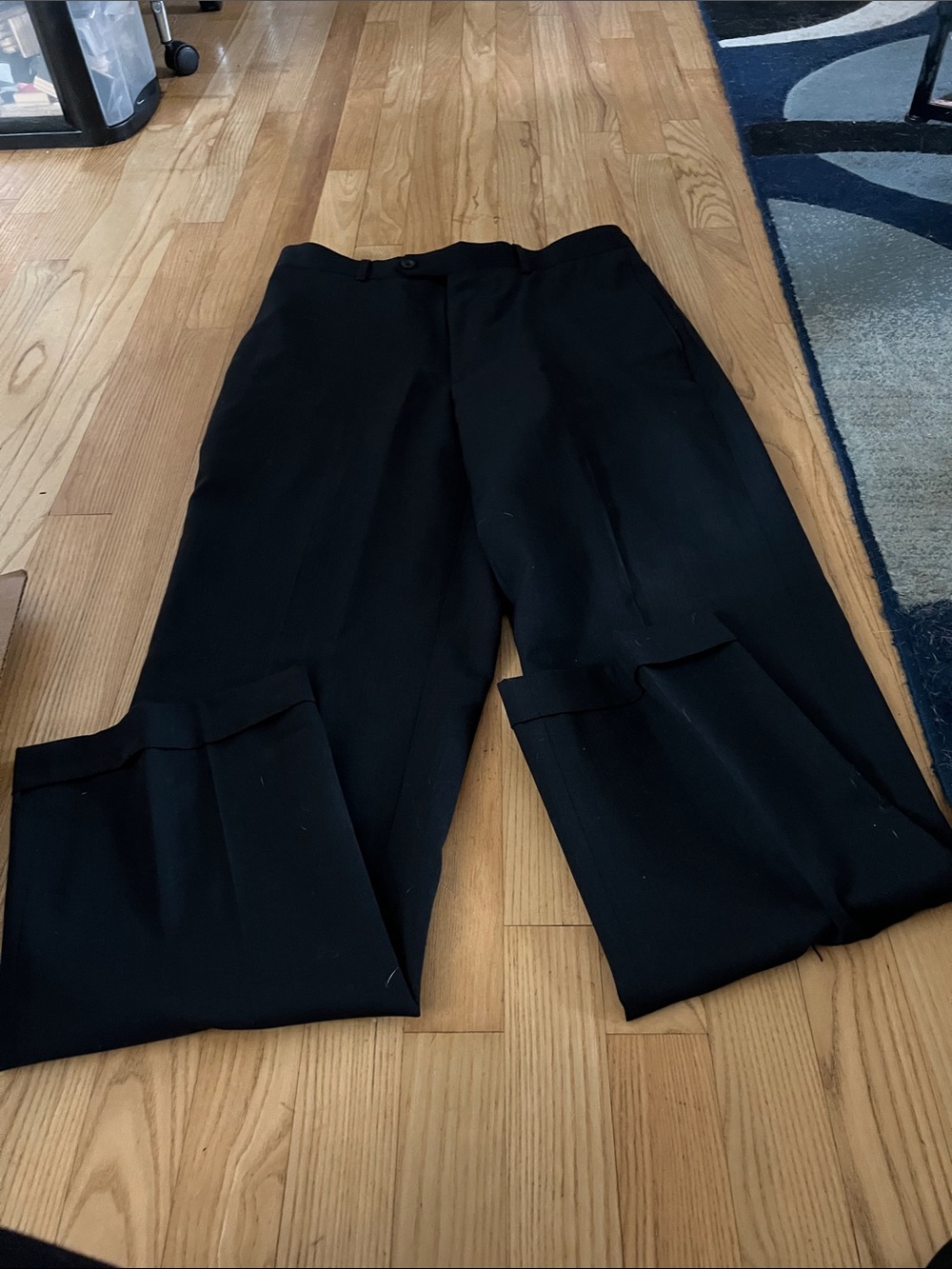 Pronto Uomo Black Men’s Dress Pants